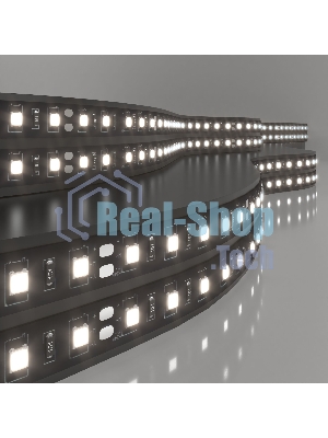 Лента светодиодная 5050 24V 60Led 14,4W IP20 Black / 60Led 14,4W IP20 4200K дневной белый