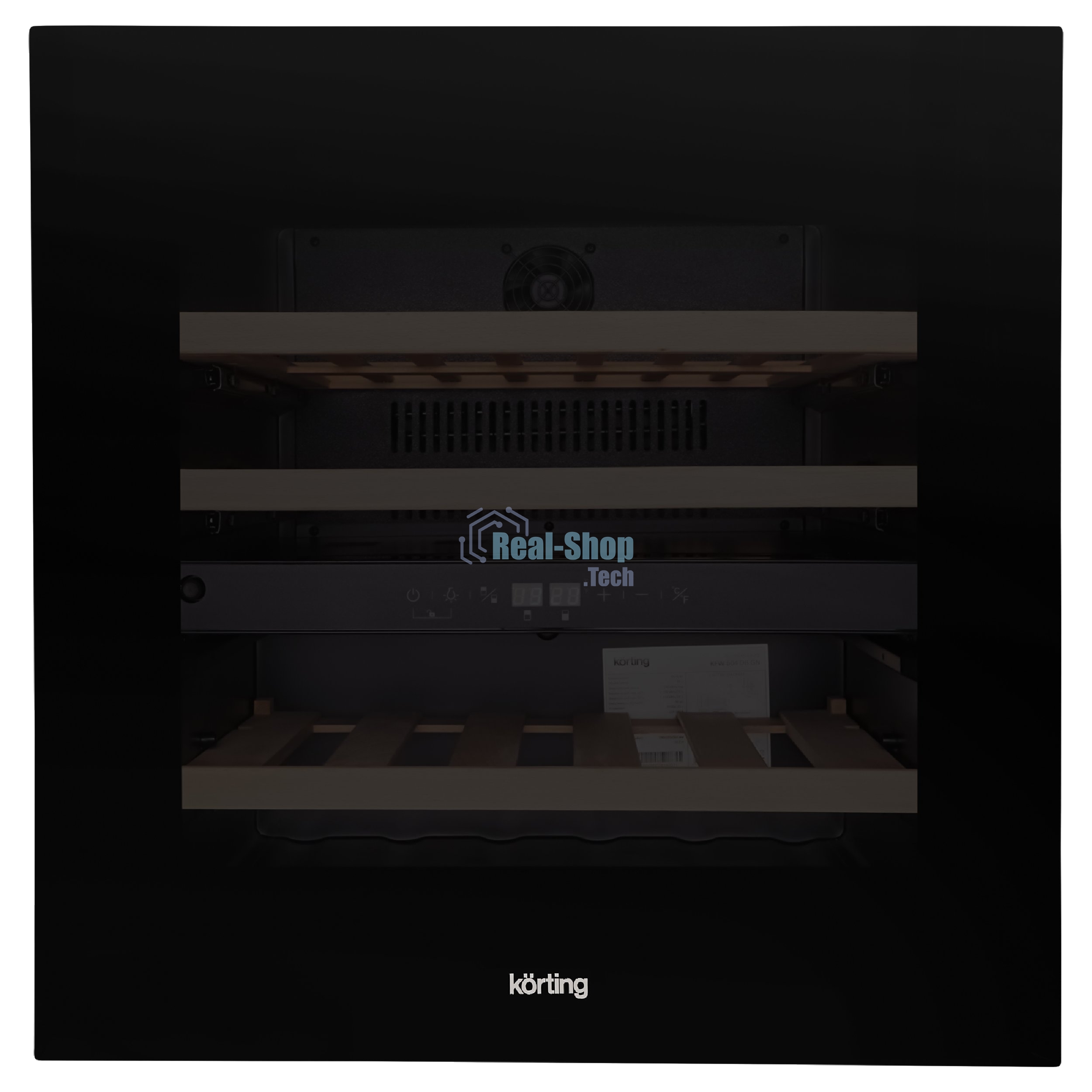 Винный шкаф встраиваемый Korting KFW 604 DB GN