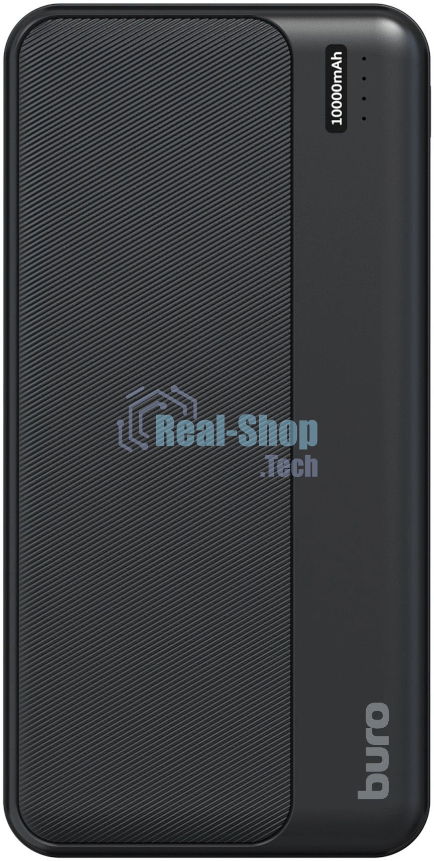 Портативный аккумулятор Buro BPF10A 10000mAh QC3.0/PD3.0 22.5W 2.1A 2xUSB-A/USB-C черный
