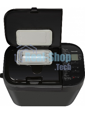 Хлебопечка Panasonic SD-R2530KTS черный, 550 Вт, 1.1 кг, 28 программ