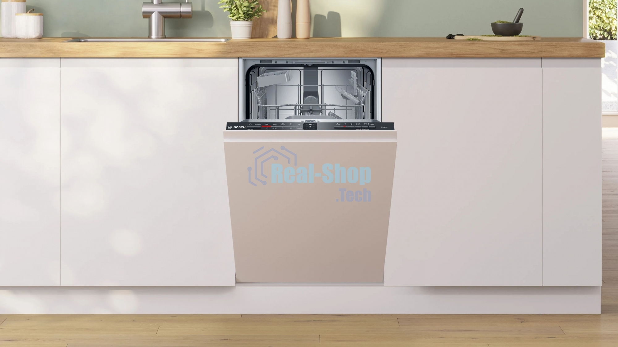 Встраиваемая посудомоечная машина Bosch SPV2HKX42E, черный, 44.8 см, 10 компл., 46 дБ, класс E
