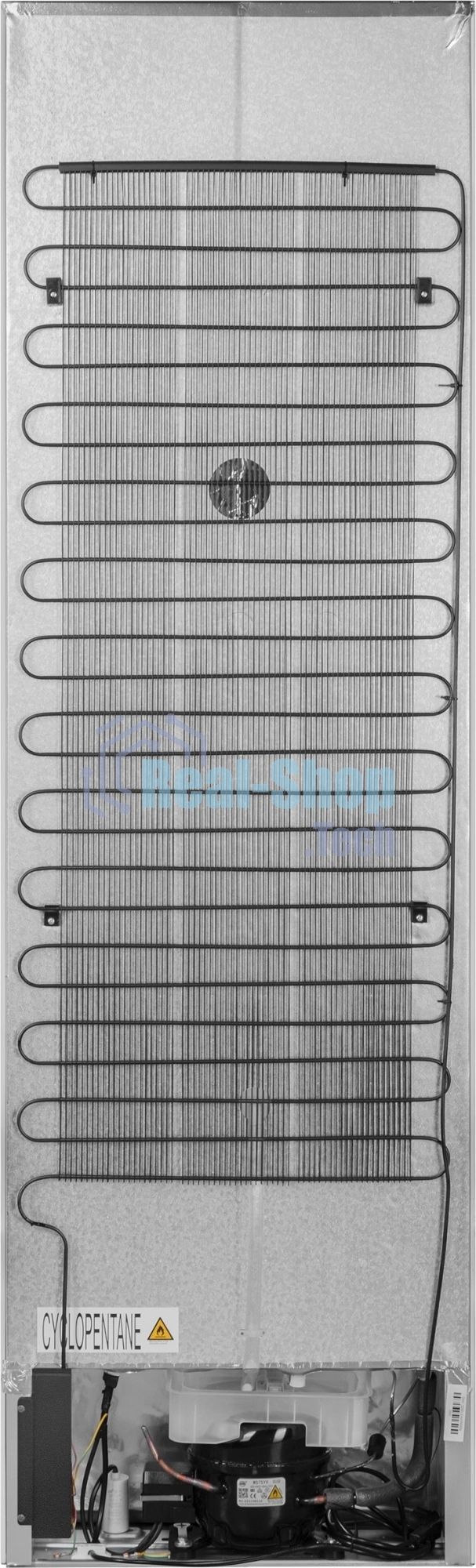 Встраиваемый холодильник Maunfeld MBF193NFFWGR Inverter белый двухкамерный 225/57 л морозилка снизу, NoFrost