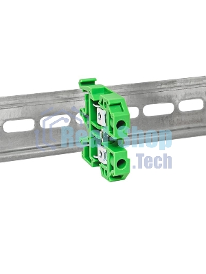Колодка клеммная EKF plc-jxb-2.5/35gn JXB-2.5/35 зеленая EKF PROxima