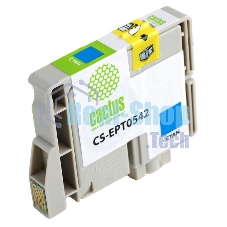 Картридж струйный Cactus CS-EPT0542 голубой (16,2 мл) для Epson Stylus Photo R800/R1800