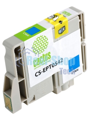 Картридж струйный Cactus CS-EPT0542 голубой (16,2 мл) для Epson Stylus Photo R800/R1800
