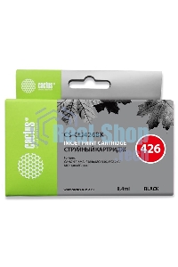 Картридж струйный Cactus CS-CLI426BK черный (8,4 мл.) для Canon MG5140/5240/6140/8140/MX884