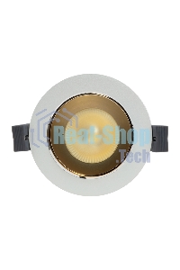 Светильник встраиваемый поворотный Rexant Horeca Dark Light с антиослепляющим эффектом 12 Вт 4000 К LED GOLD