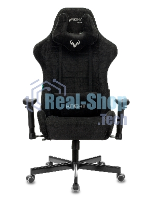 Кресло Бюрократ VIKING KNIGHT LT20 FABRIC черный, ткань, 120 кг, механизм качания