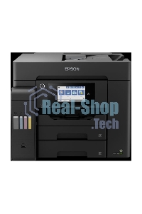МФУ струйное Epson L6550 (C11CJ30404), A4, цветной, печ. до 25/12 стр/мин.(ч/б/цв.), скан. до 27.5 стр/мин., 4800x2400 dpi (печ.), 2400x1200 dpi (скан.), Ethernet, USB, Wi-Fi