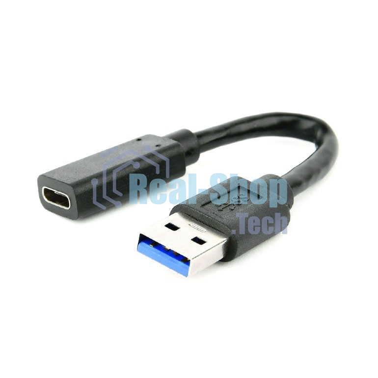 Переходник USB Cablexpert A-USB3-AMCF-01, USB 3.0M/USB Type-C, пакет