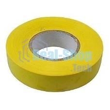 Изолента Iek UIZ-20-10-K05 0,18х19 мм желтая 20 метров ИЭК