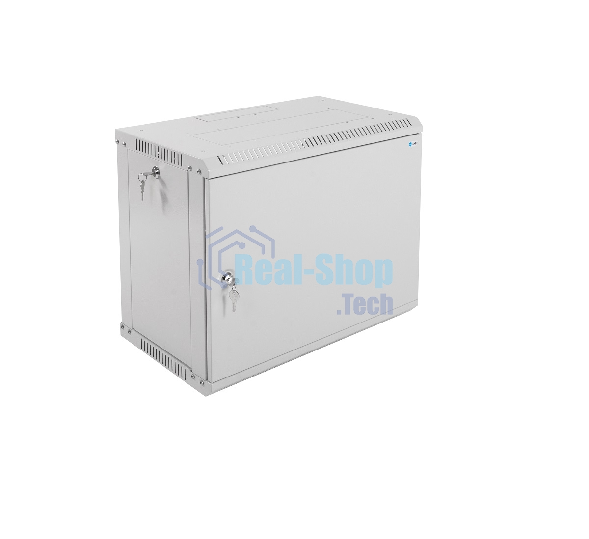 Шкаф телеком. настенный разборный 9U (600х350) дверь металл (ШРН-Э-9.350.1)