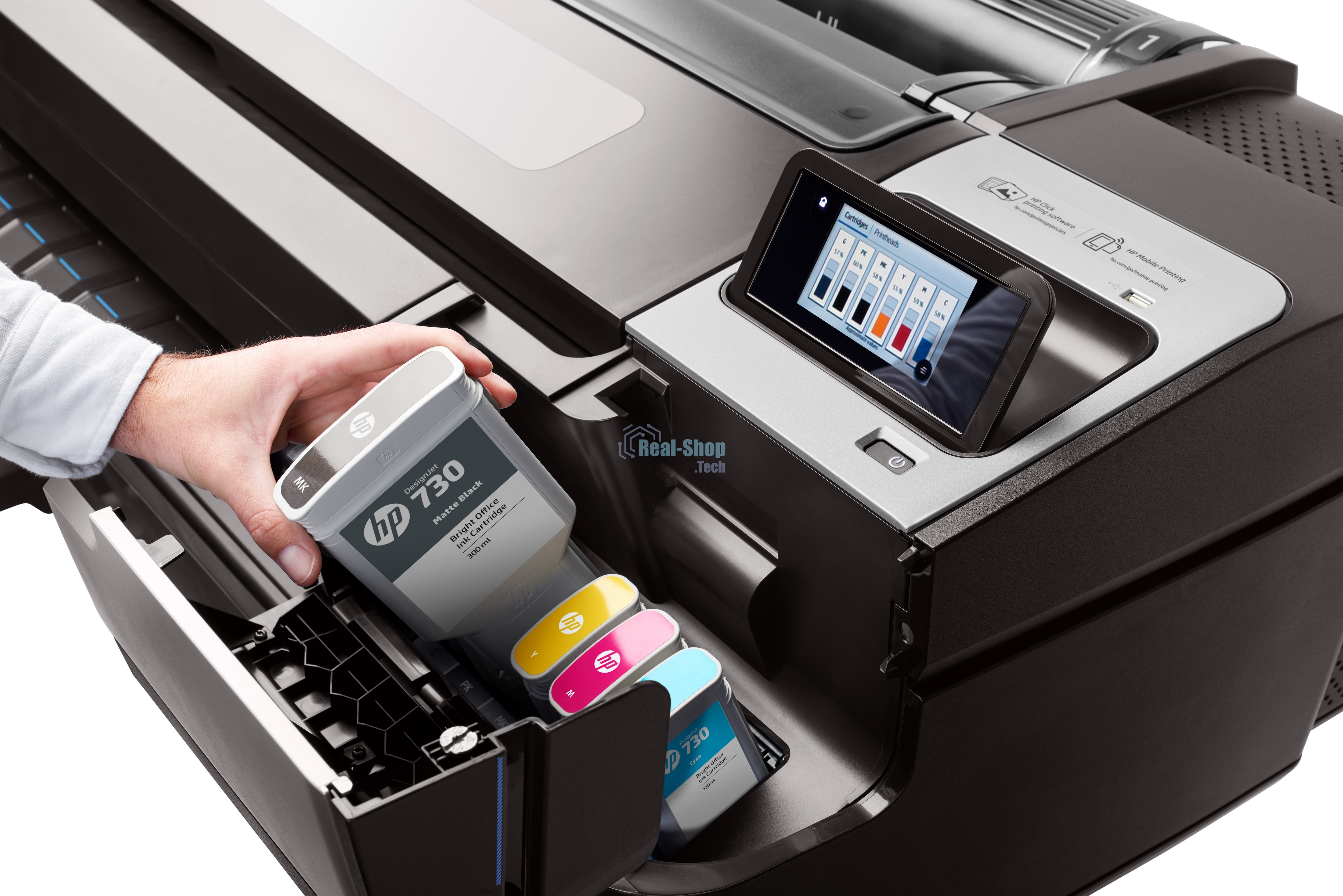 Плоттер струйный HP DesignJet T1700 44-in Printer