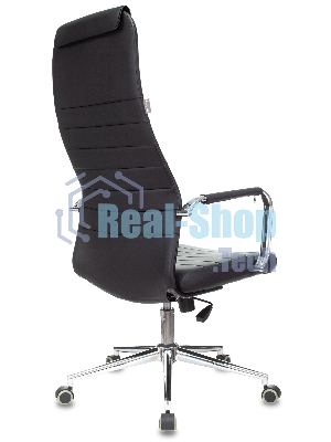 Кресло Бюрократ Chair Brt KB-9N/ECO/BLACK черный, экокожа