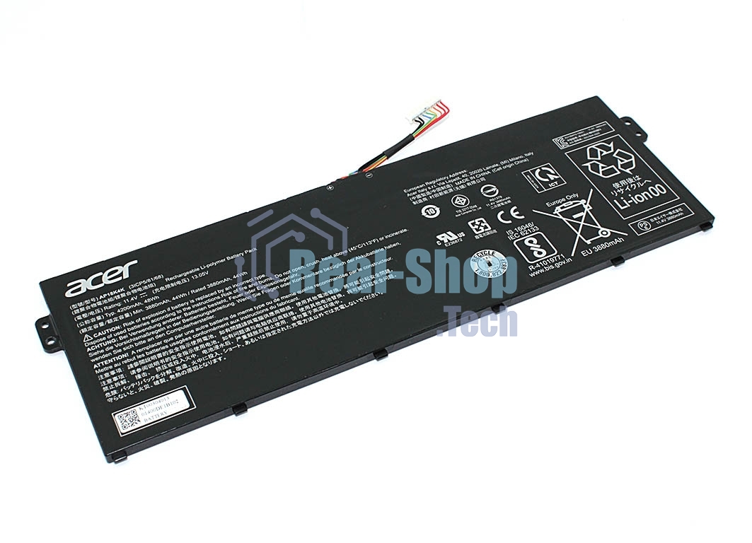 Аккумуляторная батарея для ноутбука Acer Chromebook C721 11.4V 4200mAh