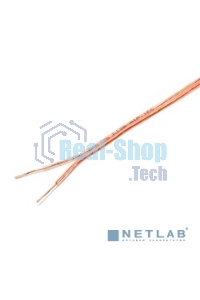 Акустический кабель Cablexpert CC-TC2x0,75-10M, прозрачный, 10 м, бухта