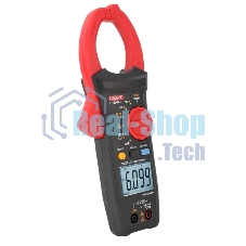 Токоизмерительные клещи UT205A+ Напряжение постоянного/переменного тока (1000 В); переменный ток (1000А); Сопротивление (40 МОм); Емкость (40 мФ); Частота (10 МГц); Отверстие челюсти 42 мм