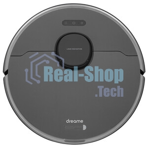 Робот-пылесос Dreame RLS6AD D10S Plus черный, 5200 мА·ч Li-Ion, уборка сухая/влажная, пылесборник контейнер 0.4 л