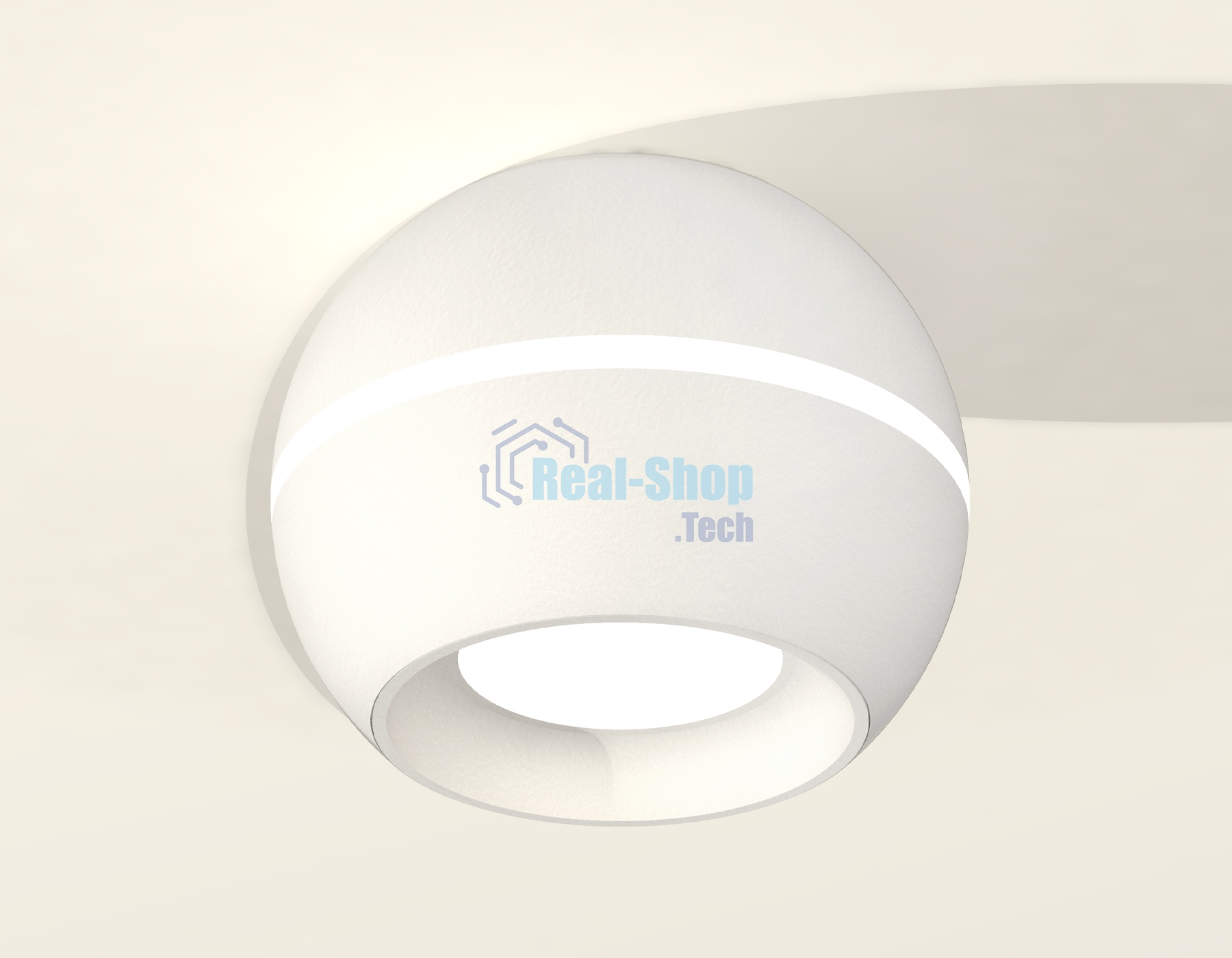 Светильник Ambrella Light XS1101001 SWH белый песок MR16 GU5.3 LED 3W 4200K (C1101, N7020)