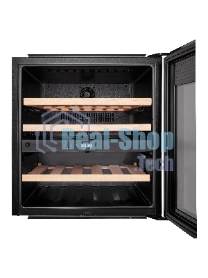 Винный шкаф встраиваемый Korting KFW 604 DB GN
