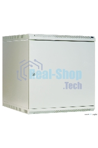 Шкаф настенный ЦМО ШРН-Э-9.500.1 9U 600x520 мм пер. дв. стал. лист несъемные бок. пан. серый