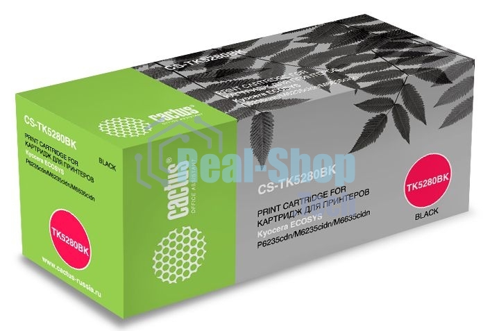Картридж лазерный Cactus CS-TK5280BK черный (13000 стр.) для Kyocera ECOSYS P6235cdn, M6235cidn, M6635cidn