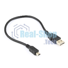 Кабель Gembird/Cablexpert CC-5PUSB2D-0.3MКабель USB 2.0, мультиразъем USB, AM/miniB 5P, 30sm, пакет