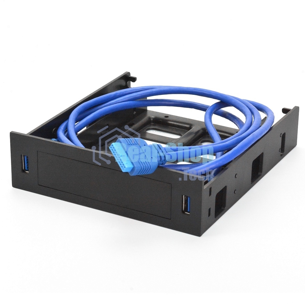 Панель с двумя портами USB 3.0 в слот 5.25 компьютерного корпуса и слот 1*3.5/2*2.5 CMU3-B5