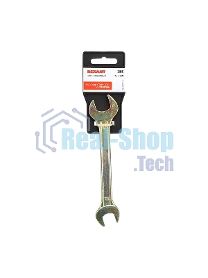 Ключ гаечный рожковый Rexant 14х17 мм, желтый цинк