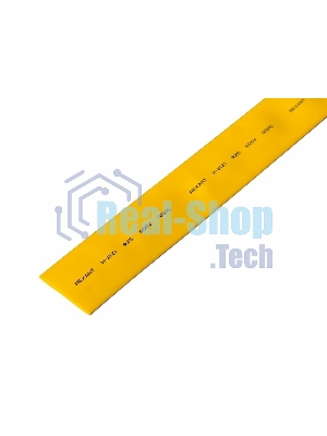 Трубка термоусадочная Rexant 25.0/12.5 1м желтый