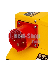 Тепловая пушка Denzel SFH-15000, 400 В, желтый, 120/9000/15000 Вт, 150 м2, термостат