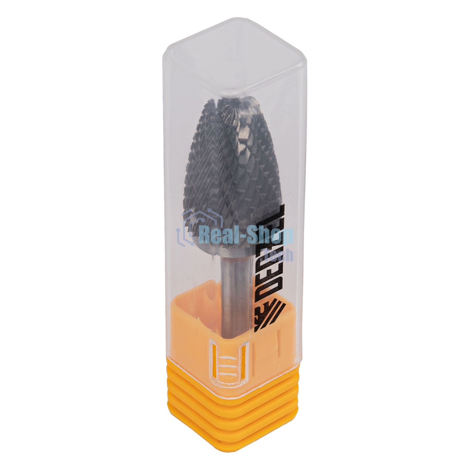 Борфреза по металлу Denzel твердосплавная, параболическая, тип-F, 16 мм