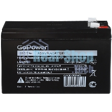 Аккумулятор свинцово-кислотный GoPower LA-1272 12V 7.2Ah