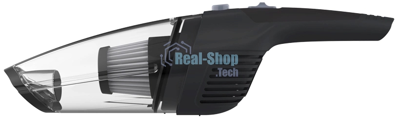 Пылесос автомобильный Ritmix CVC-003 черный, 70 Вт, уборка сухая, 0.32 л