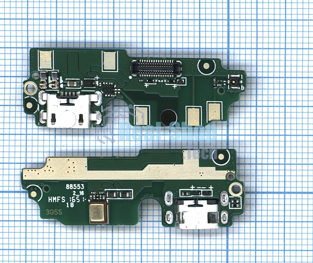 Плата разъема питания с микрофоном для Xiaomi Redmi 4 (32Gb)