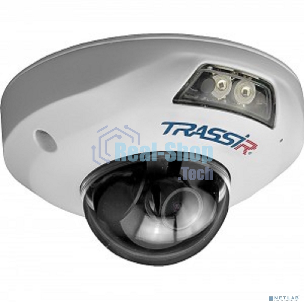 Уличная 2Мп IP-камера с ИК-подсветкой TRASSIR TR-D4121IR1 v6 3.6 Матрица 1/2.7