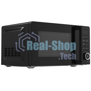 Микроволновая печь Centek CT-1562 черный, 20 л, 700 Вт, переключатели - кнопки, поворотный механизм