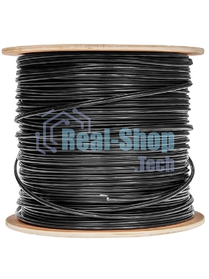 Кабель информационный Lanmaster TWT-5EUTP-OUT-TR кат.5е U/UTP не экранированный 4X2X24AWG PE внешний 305м черный