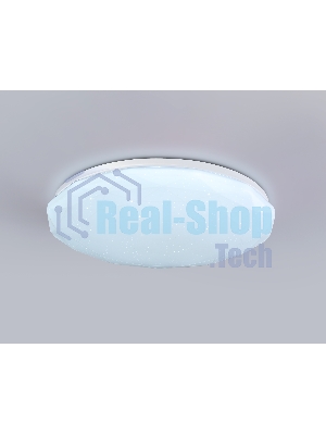 Светодиодный светильник RGB Ambrella light FZ417 WH белый IP20 46W 3000K-6500K+RGB D380*60 (ПДУ ИК)