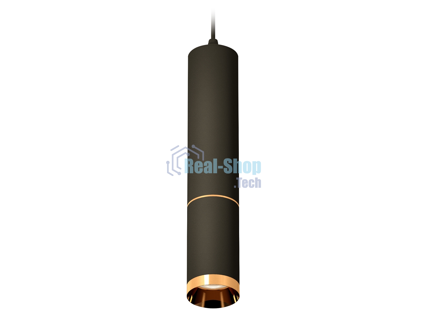 Светильник Ambrella Light XP6323020 SBK/PYG черный песок/золото желтое полированное MR16 GU5.3