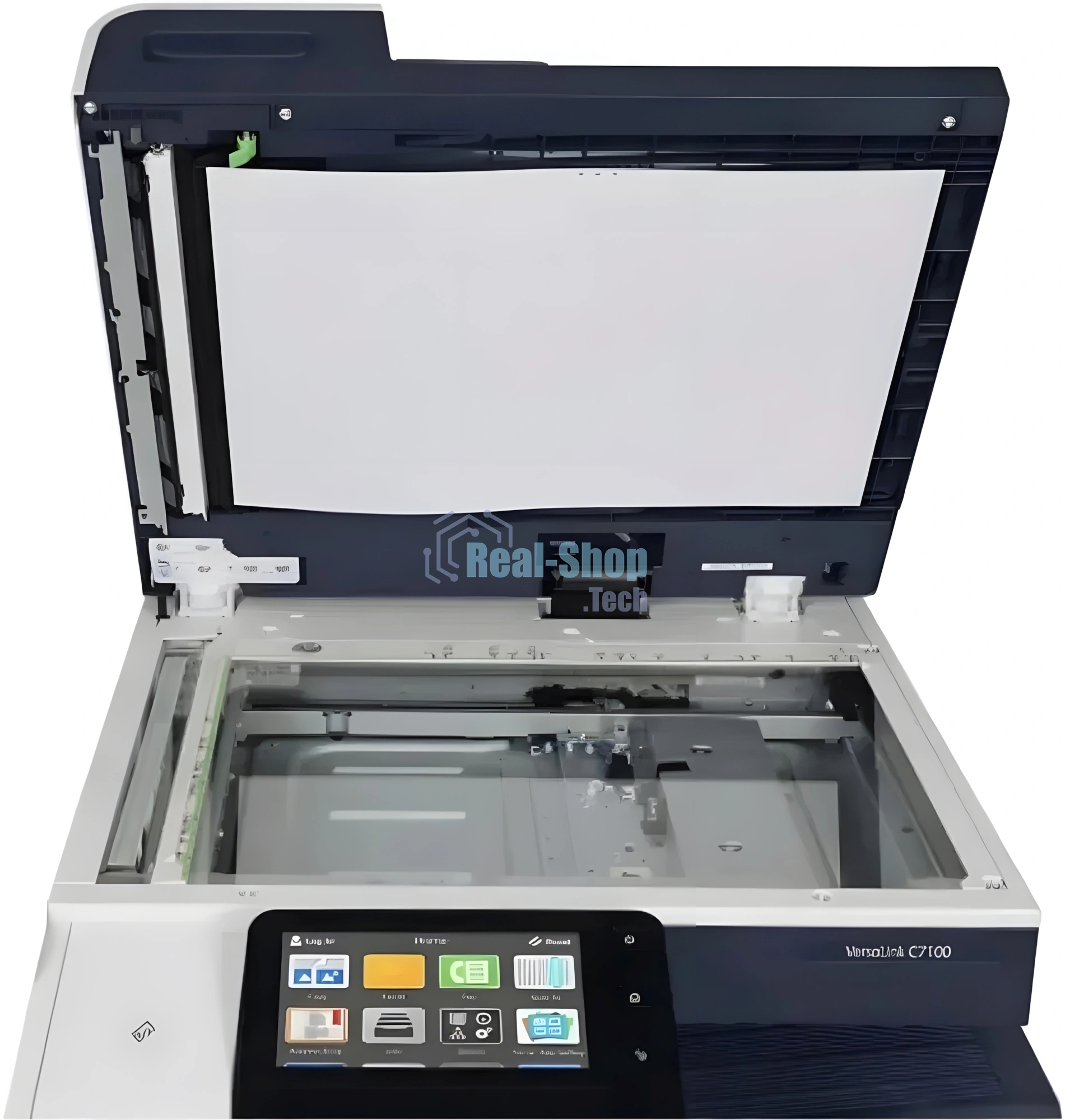 МФУ лазерное Xerox VersaLink C7120/25/30 (C7101V_D), A3, цветной, печ. до 30 стр/мин. (А4) до 17 стр/мин. (А3), скан. до 80 стр/мин., 2400 x 1200 dpi (печать) 600x600dpi (скан.), RJ-45, NFC, Air Print, Mopria (базовый блок, без инициализации)
