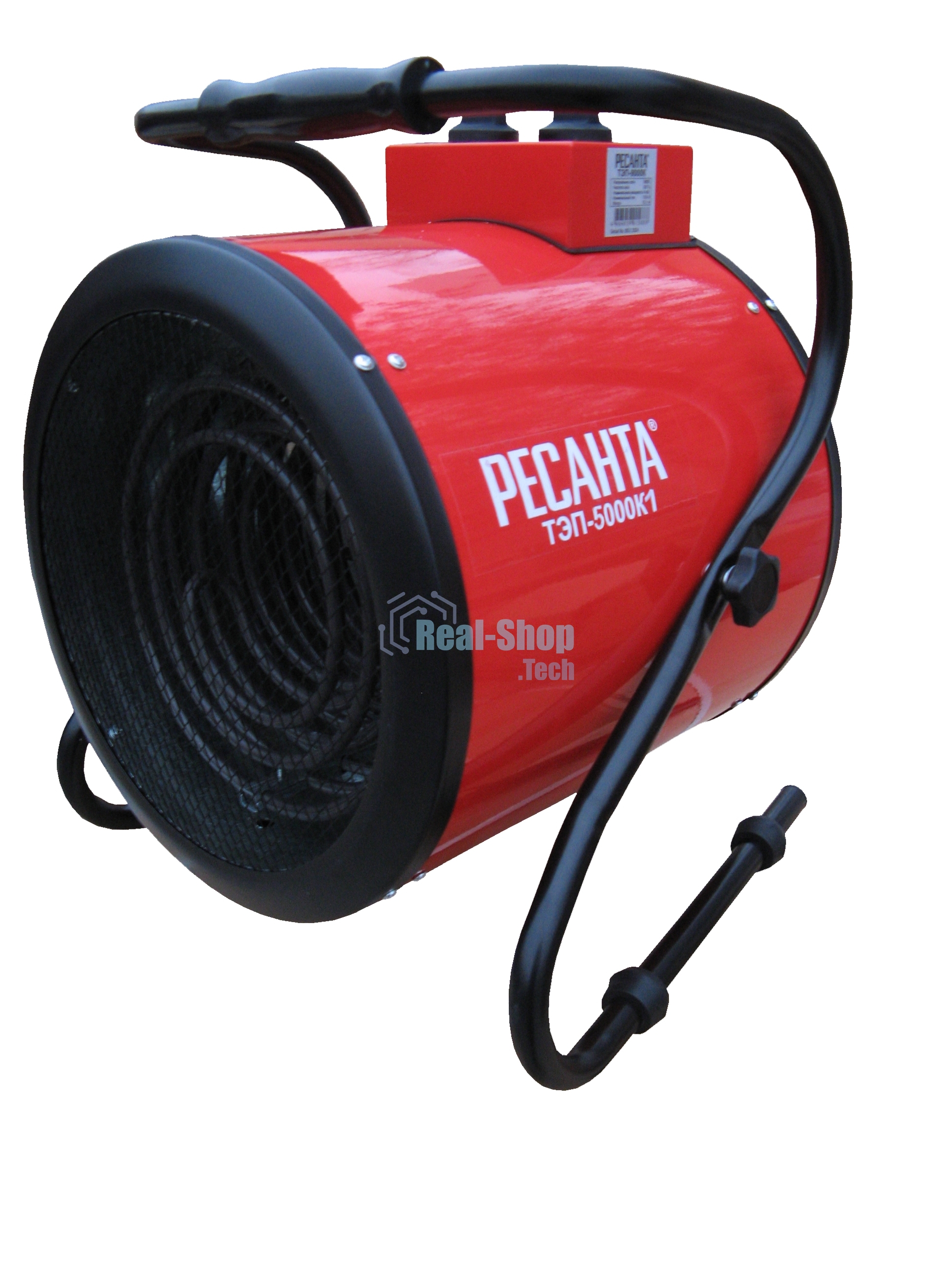 Тепловые пушки Ресанта ТЭП-5000К1 67/1/19 Тепловая электрическая пушка 5000/2500 Вт, 220/230 В, 8.5 кг