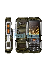 Мобильный телефон BQ-2430 Tank Power Black+Gold 2.4”