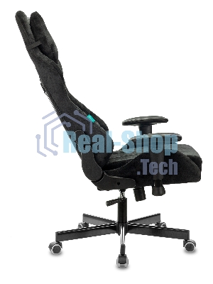 Кресло Бюрократ VIKING KNIGHT LT20 FABRIC черный, ткань, 120 кг, механизм качания