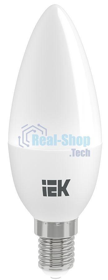Лампа светодиодная LED 9Вт 230В 4000К E14 свеча LLE-C35-9-230-40-E14 IEK