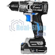 Дрель-шуруповерт аккумуляторная Deko Sharker 063-4037, 20В, 1 АКБ