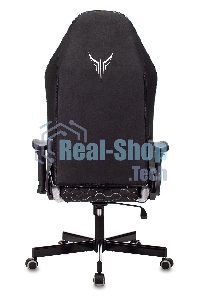 Кресло игровое Knight Neon черный/серебряный соты эко.кожа с подголов. крестовина металл