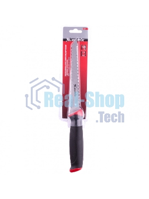 Ножовка Matrix по гипсокартону, 180 мм, две рабочие кромки полотна, двухкомпонентная рукоятка