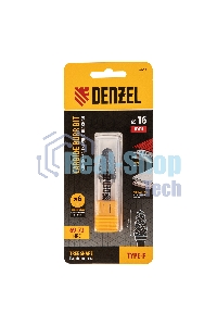 Борфреза по металлу Denzel твердосплавная, параболическая, тип-F, 16 мм