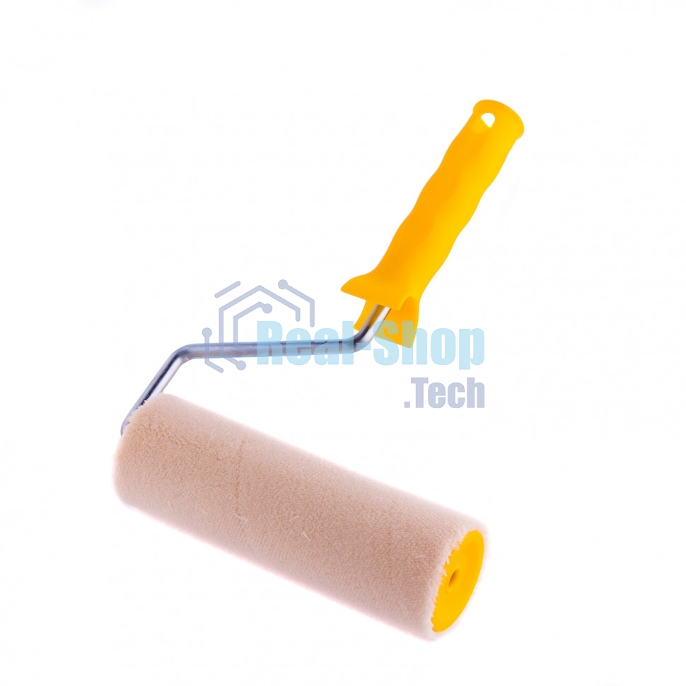 Валик Сибртех Лаки, 180 мм, ворс 5 мм, D 48 мм, D ручки 8 мм, велюр